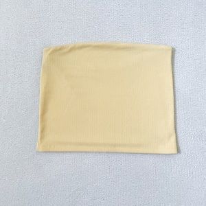 American Eagle Tube Top Yellow Women’s Large L
